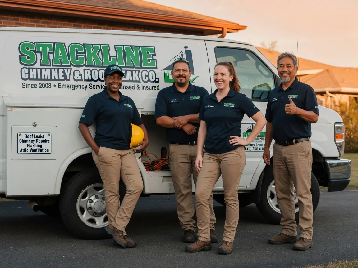 Chimney flashing repair company in Carterville, IL